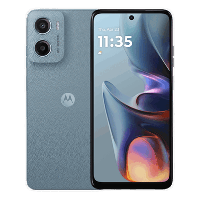 Telefono Motorola E15 64gb Caja slim Azul/lavanda