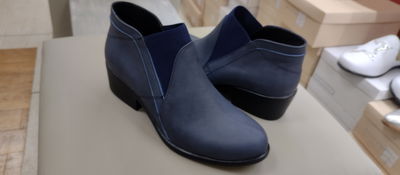 zapato abotonado elastizado 