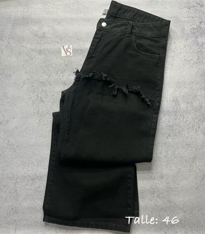 Wide Leg Black (flecos)