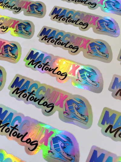 Stickers Premium UV Tornasolado