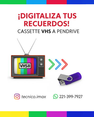  Digitalización de VHS en La Plata