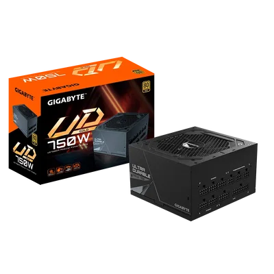 Fuente Gigabyte 750W 80 Plus Gold Ultradurable Full Modula
