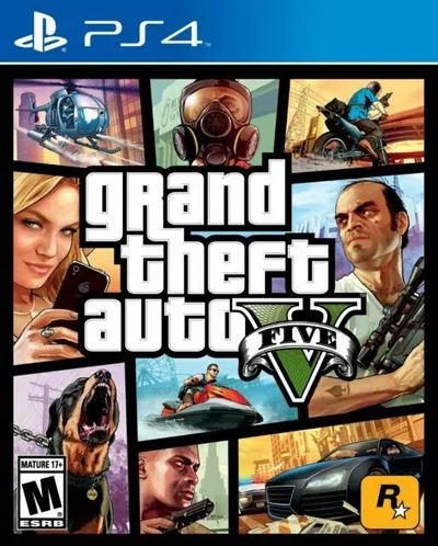 GTA V FISICO PARA PS4 / PS5 - USADO Excelente estado
