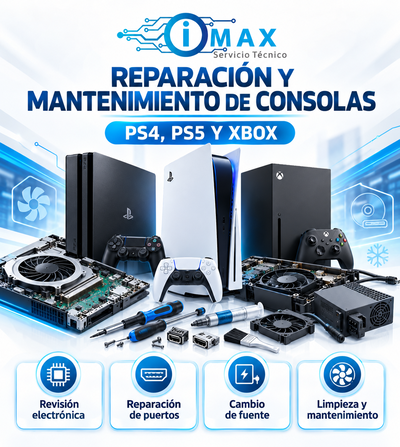 Mantenimiento y reparación de consolas