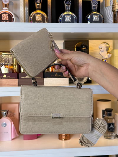 BANDOLERA Y BILLETERA 