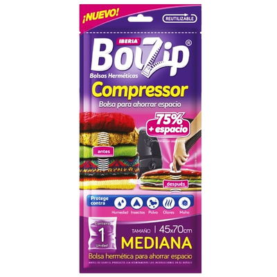 BOLSA COMPRESS MEDIANA 45x70cm