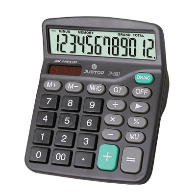 CALCULADORA ELECTRONICA JUSTOP MODELO 837