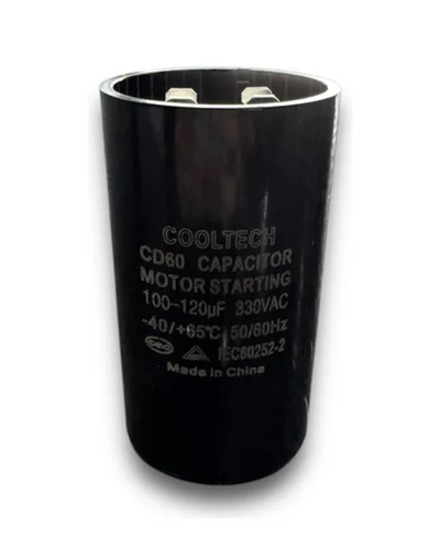 Capacitor Electrolítico 100-120uf 300vac Arranque De Motor