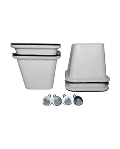 4 PATAS PARA CONDENSADORA CON TORNILLOS