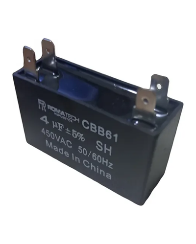 Capacitor Plástico 4uf 450vac 