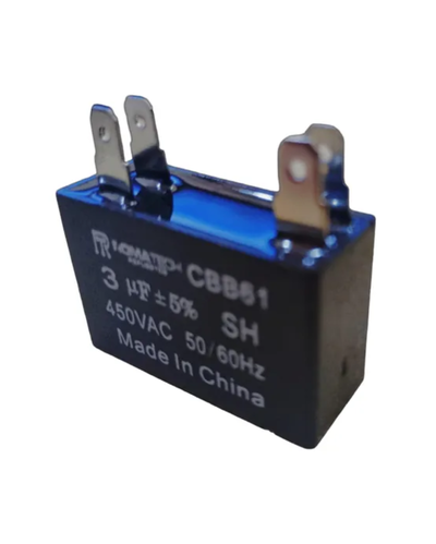 Capacitor Plástico3uf 450vac