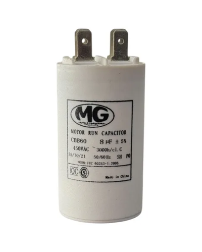 Capacitor 8uf P/ Motor De Aire Acondicionad Y Otros