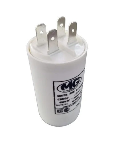 Capacitor 10 Uf 450vac P/ Motor De Aire Acondicionad Y Otros