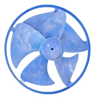 Paleta Plástica C/aro Aire Acondicionado 40cm X Eje 12mm Izq