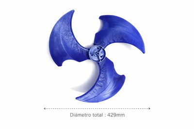 VENTILADOR HELICOIDAL MIDEA CARRIER SURREY 429 X 119 X 8