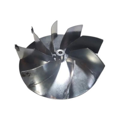 Turbina Metálica P/ Extractor Parrillero 196x52 Eje 10 Mm
