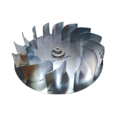 Turbina Metálica Extractor Parrillero 334x72 Eje 10 Mm