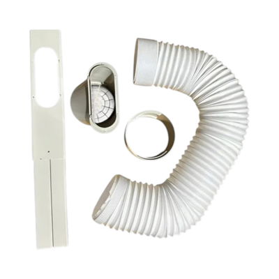 Kit Manguera Portátil + acople Y Accesorio P/ventana Regulable