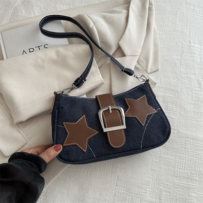 Cartera Star Denim