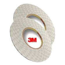 CINTA DOBLE FAZ 50mts x 3MM TRANSPARENTE