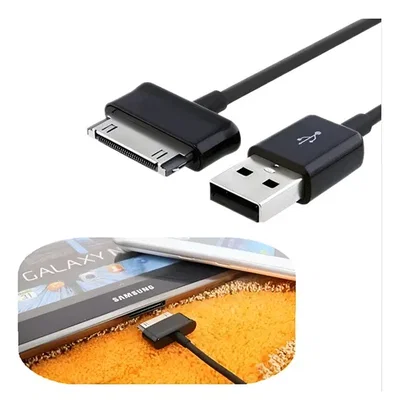 CABLE USB CARGA Y DATOS PARA TABLET SAMSUNG GALAXY TAB 30 PINES