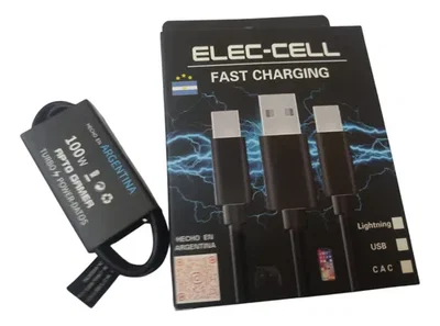 CABLE USB CARGA Y DATOS TIPO C A TIPO C TURBO POWER IND ARGENTINA