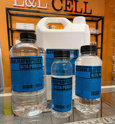 Alcohol Isopropilico Liquido Alta Pureza 5lt
