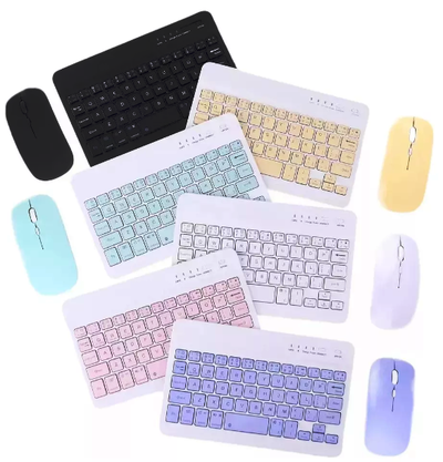 Combo Mouse y Teclado (Conexión por BT - Recargable) 