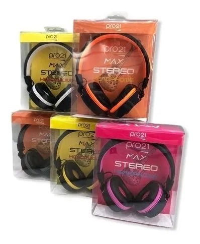 Auriculares Max Stereo Pro21