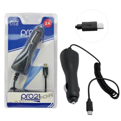 Cargador Micro Usb Para Auto 2A 