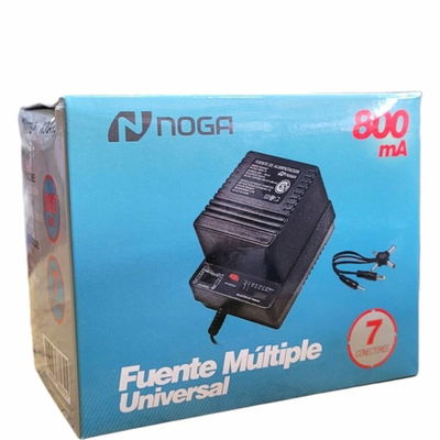 Fuente Múltiple Universal Noga 800mA 
