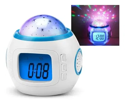 Reloj proyector musical 