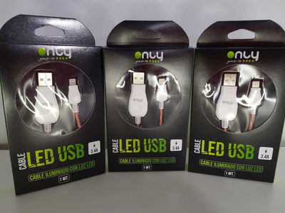 Cable Iphone Only (Luz led) 3.4A