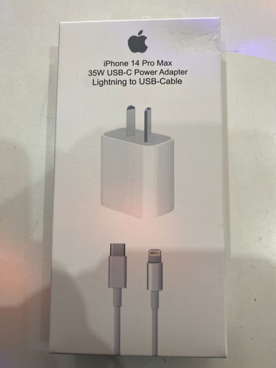 Cargador Completo Iphone 35W USB-C (Lightning to Usb-Cable) 
