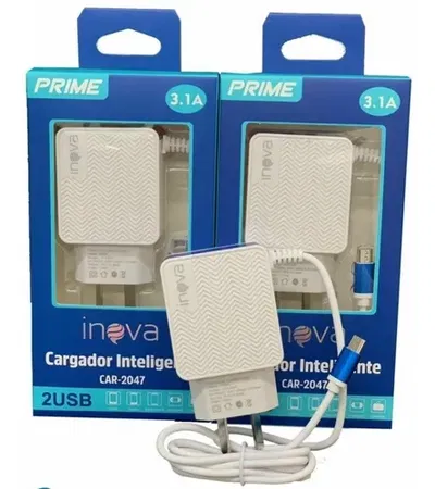 Cargador Completo Inova V8 3.1A