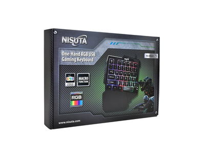 Teclado Nisuta Gamer One-Hand