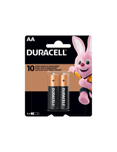 Pilas Duracell AA (Pack x2) 