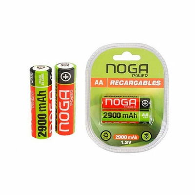 Pilas recargables Noga AA (Blister x2) 