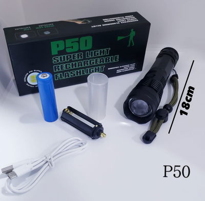 Linterna recargable P50 