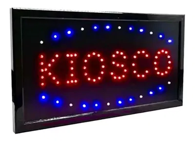 Cartel Led Luminoso "KIOSCO"