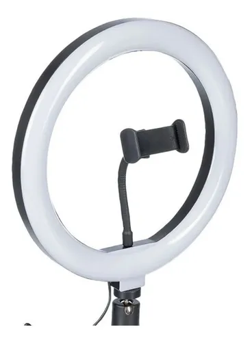 Aro de Luz Led 12" + Trípode (Solo luz blanca) 