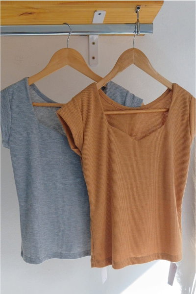 Remera Waffle