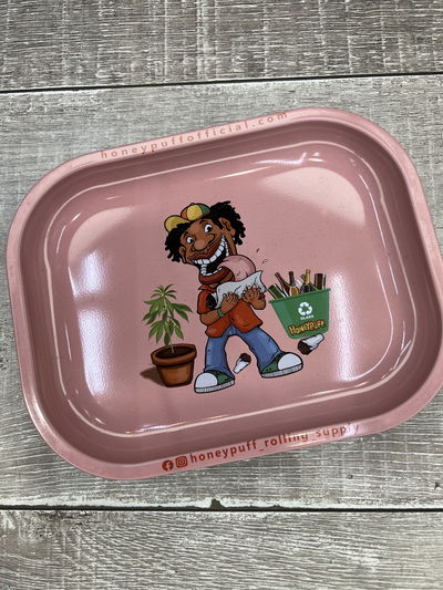 Bandeja Metal Honey 18x 14cm