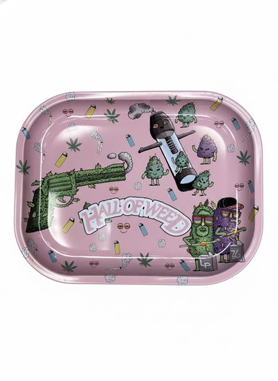 Bandeja Metal Hall Of Weed 18x 14cm