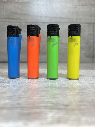 Encendedor Clipper Jet Catalitico Fluo