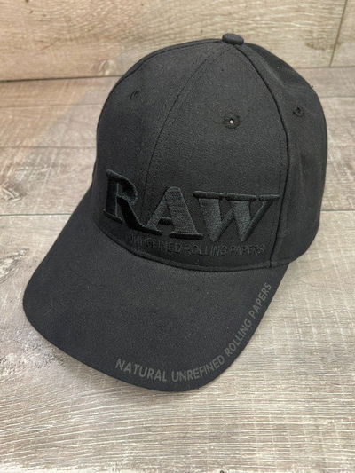 Gorra Raw Hat Black On Black