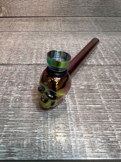 Pipa Vidrio Toransol Calavera DK-8813B