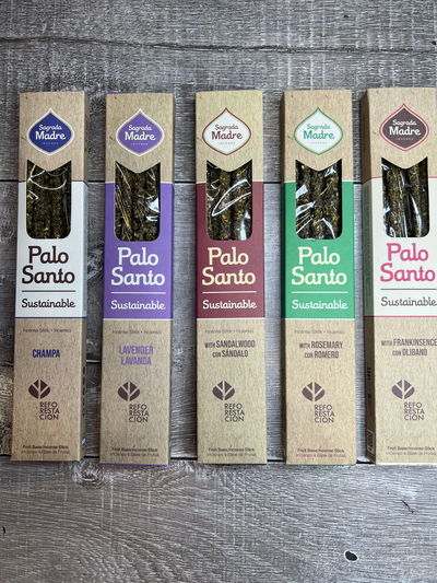 Sahumerios Sagrada Madre Palo Santo