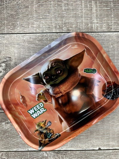 Bandeja Metal Yoda 18x 14cm