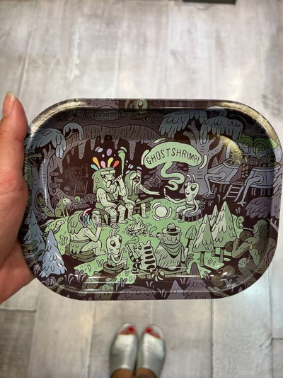 Bandeja Metal Ghosts